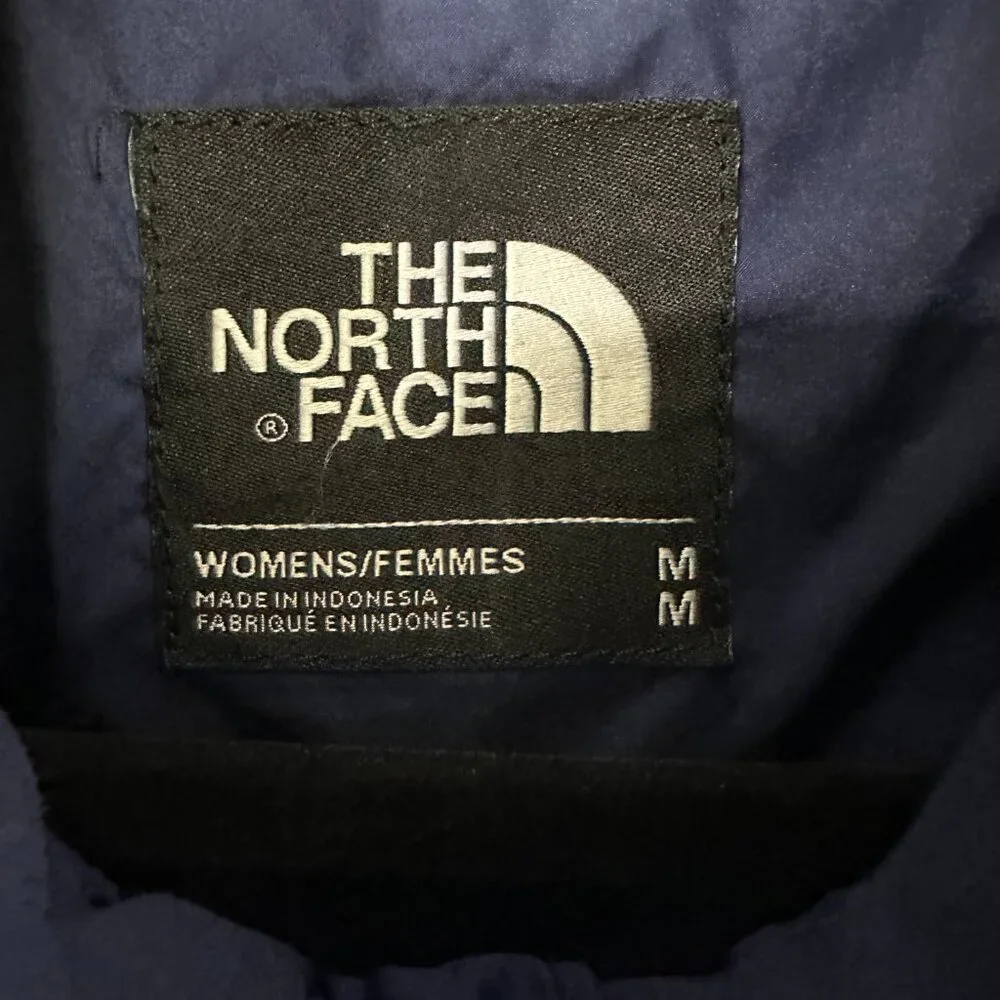 The North Face Women's Quilted Insulated Luna Jacket Coat Blue Medium - Picture 6 of 9